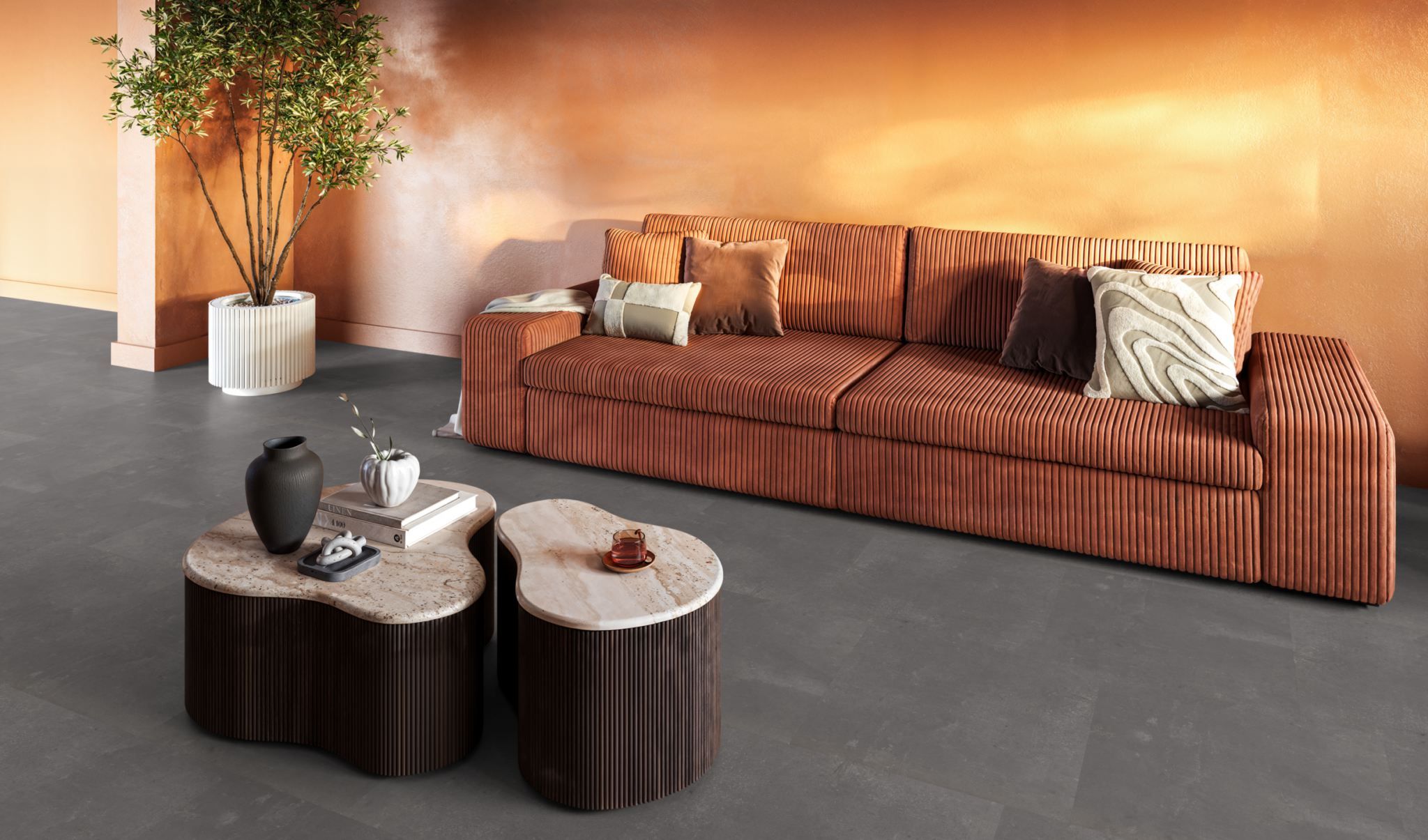 Westminster dryback dark grey