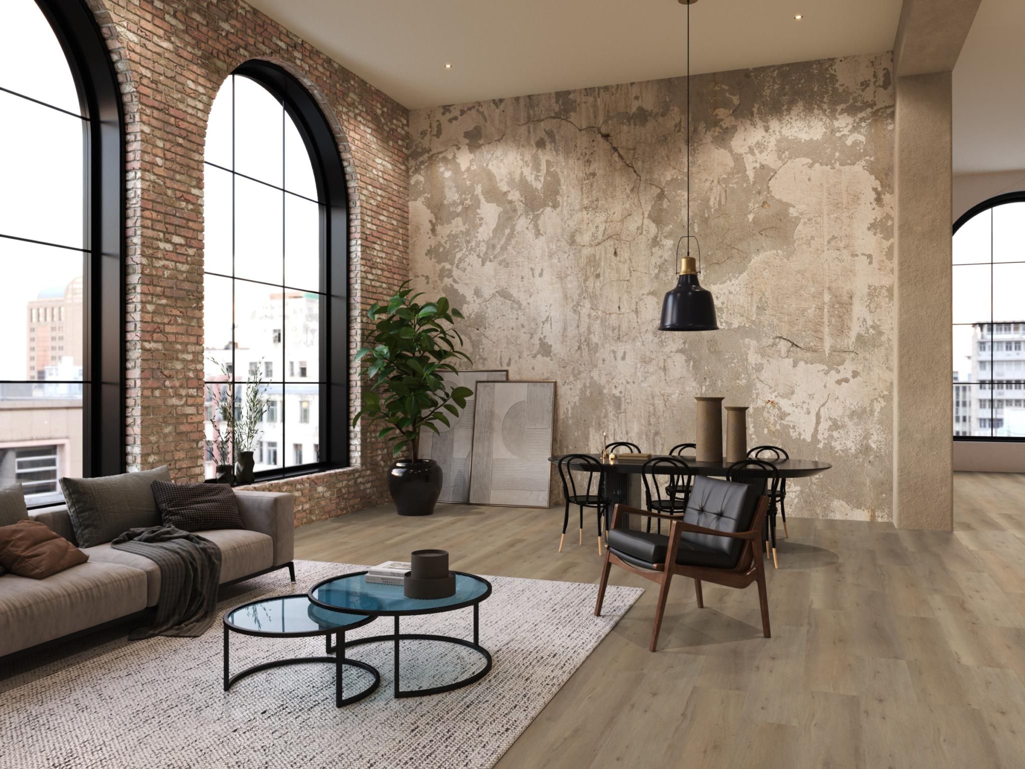Leyton dryback natural oak