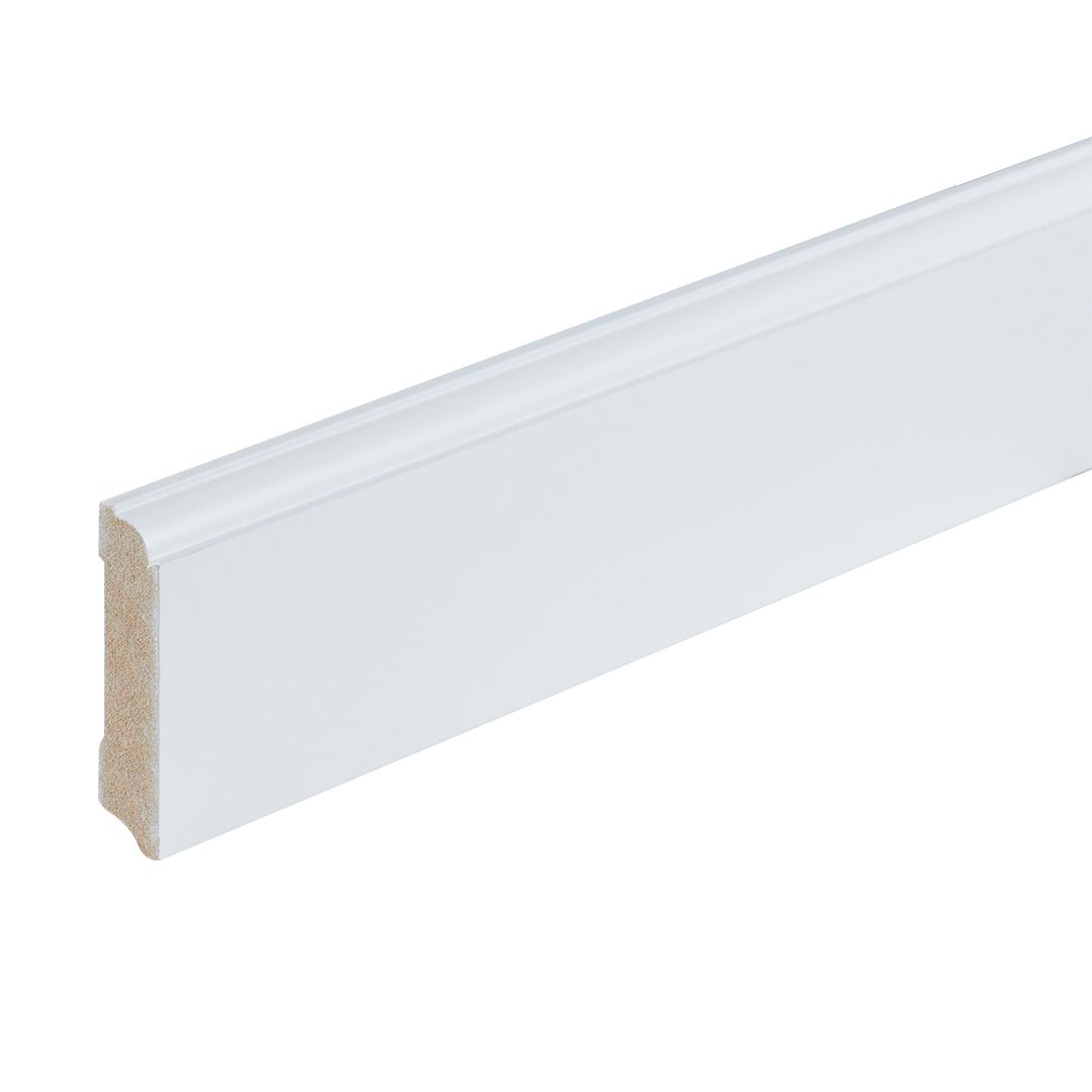 Co-pro gelakte plint praag wit 70x15