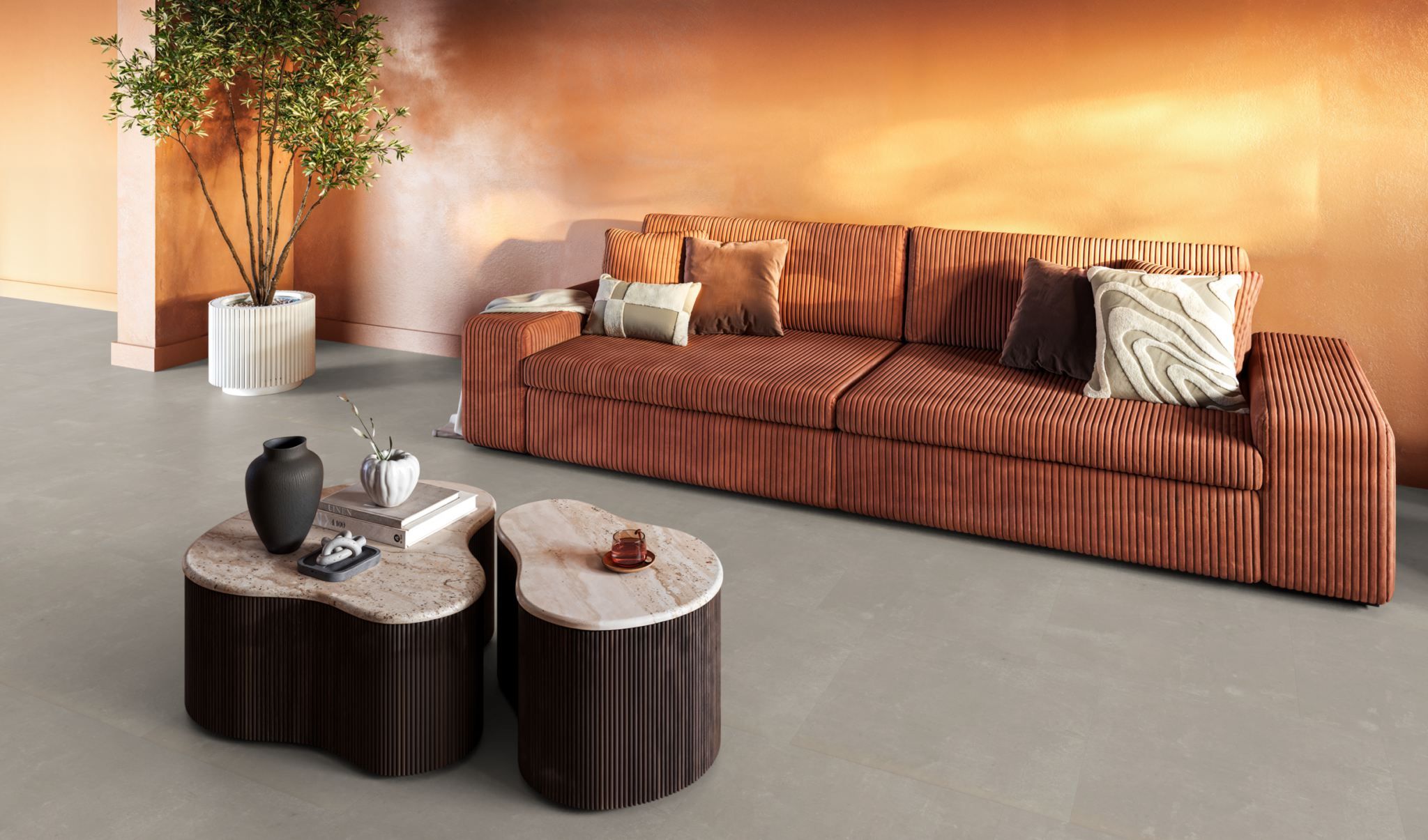Westminster dryback beige