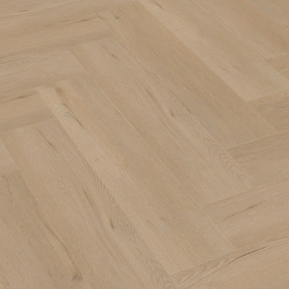 YUP Leyton herringbone dryback beige