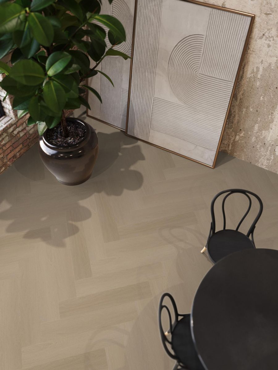 YUP Fulham herringbone dryback smoky