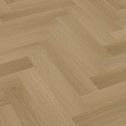 YUP Fulham herringbone dryback warm oak