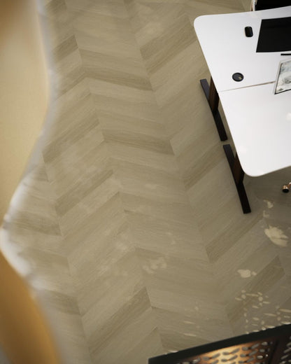 YUP Fulham chevron dryback warm oak