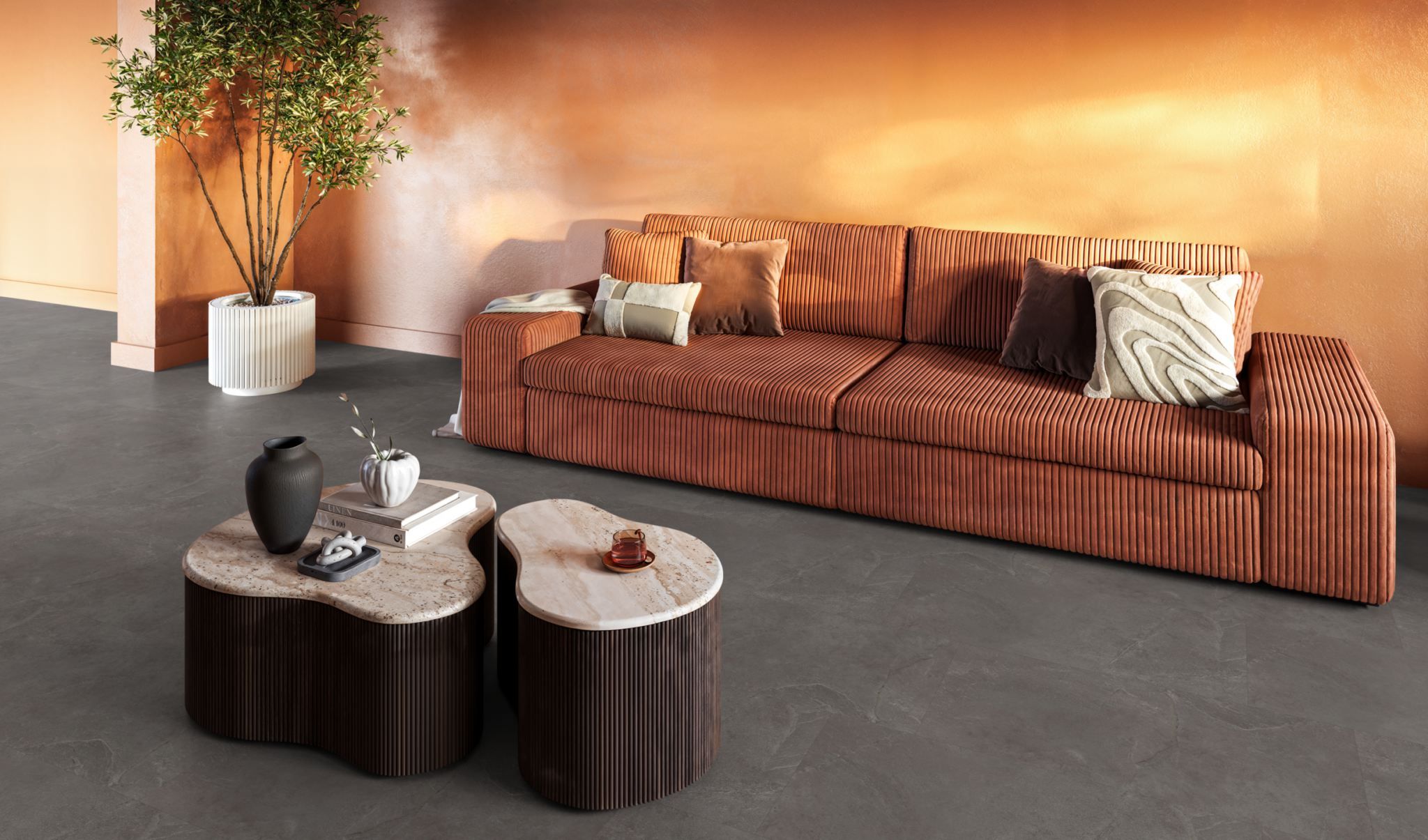 Stanmore dryback dark grey