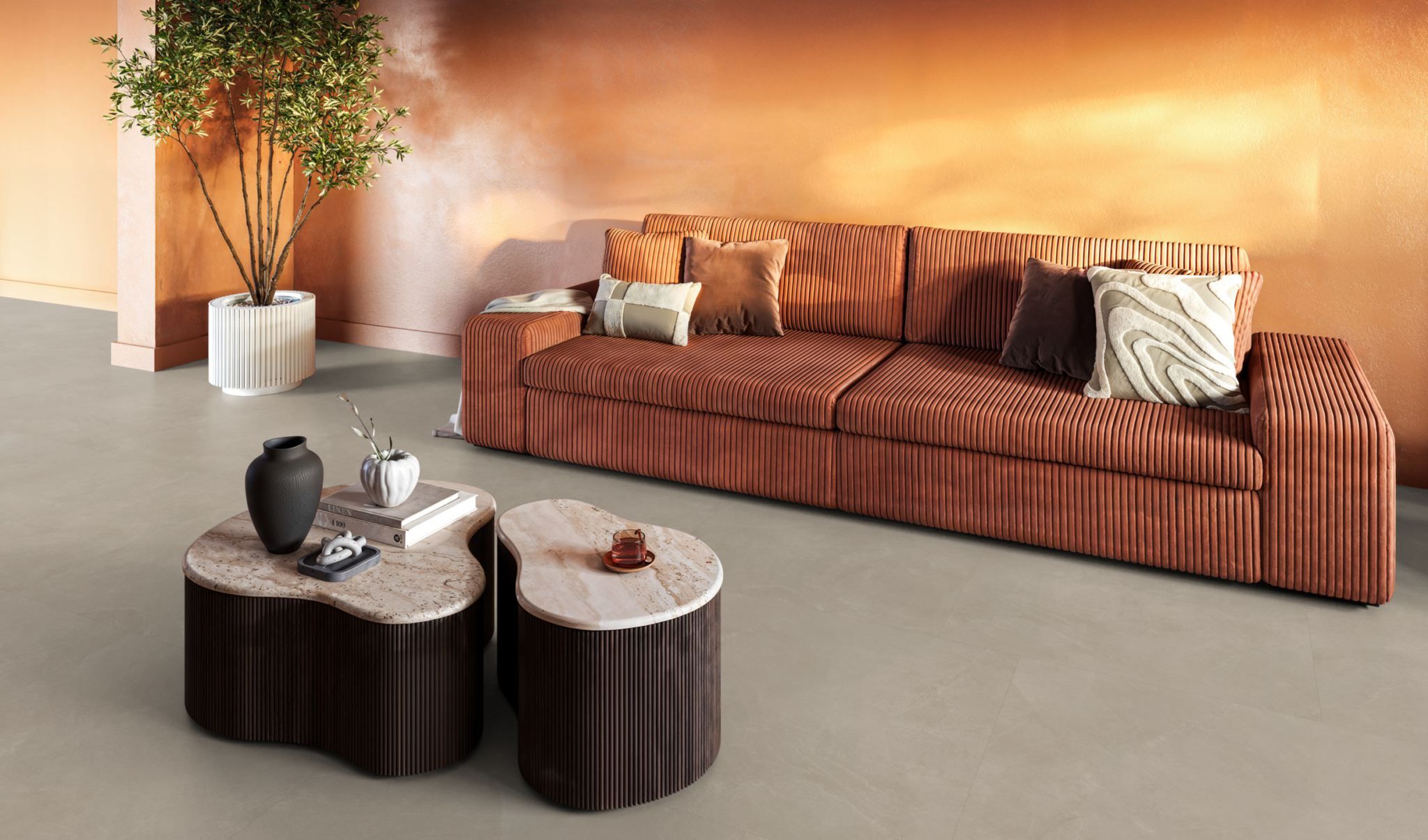 Stanmore XL dryback warm beige