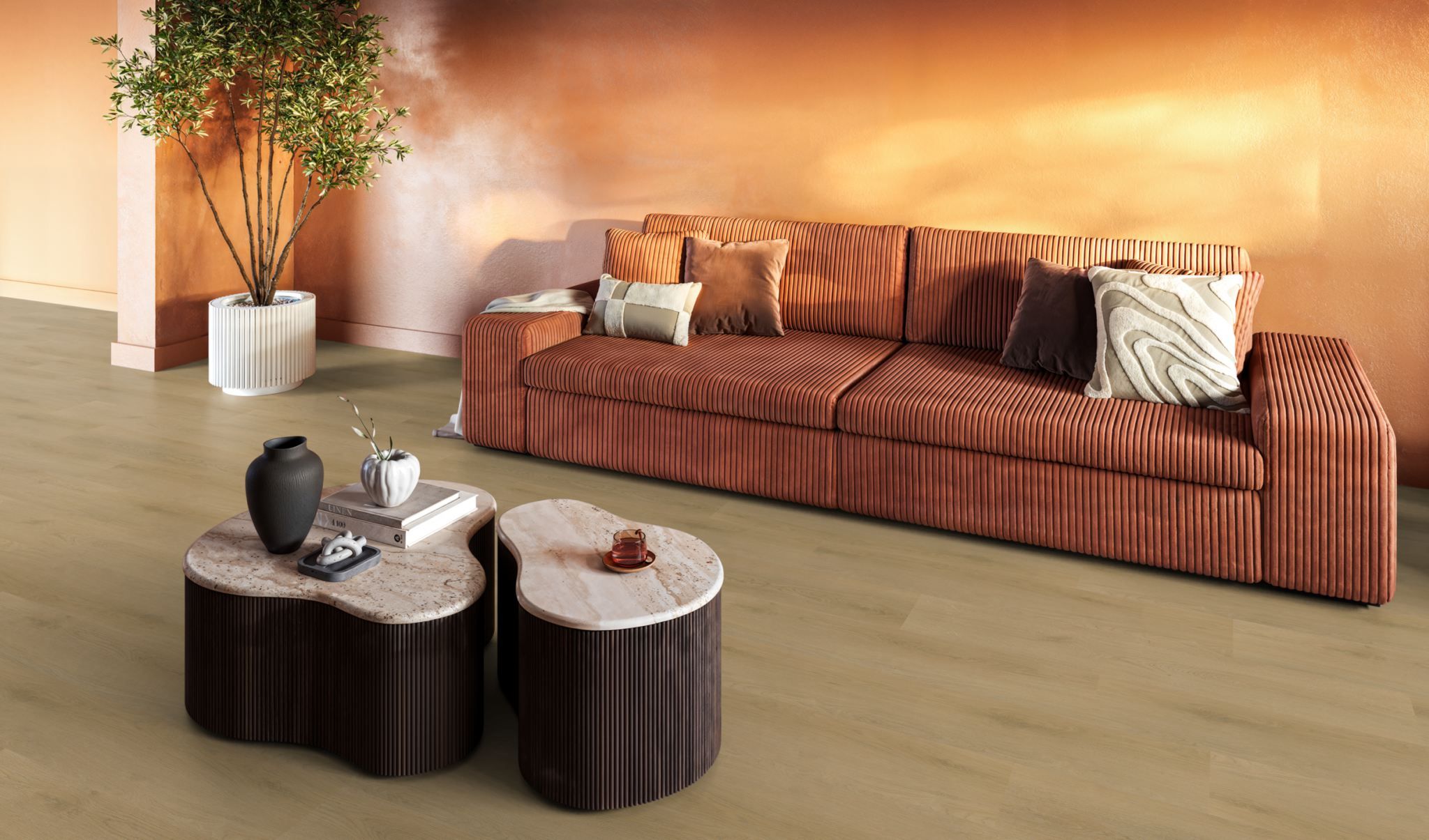 Merton dryback light oak