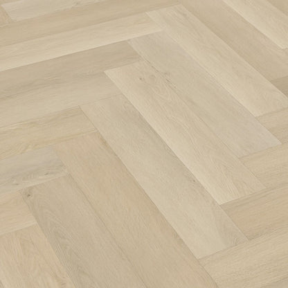 YUP Mayfair herringbone dryback beige
