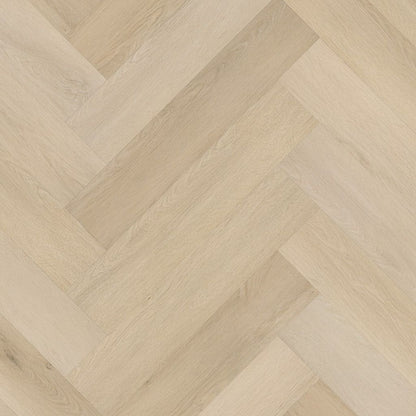 YUP Mayfair herringbone dryback natural