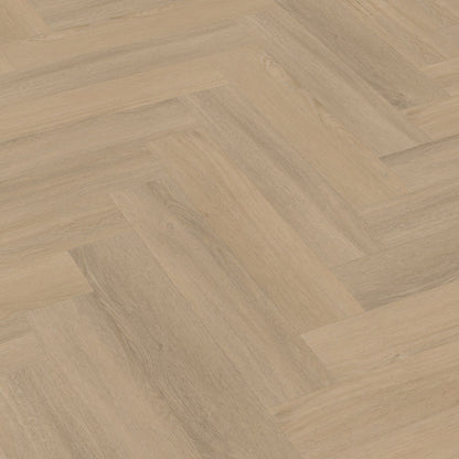 YUP Sutton herringbone dryback warm beige