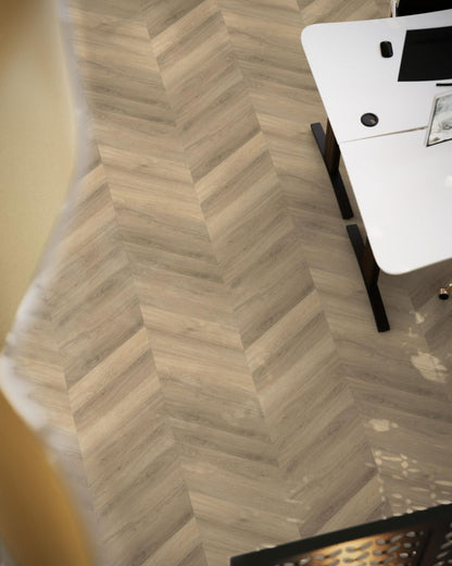 YUP Chevron dryback beige
