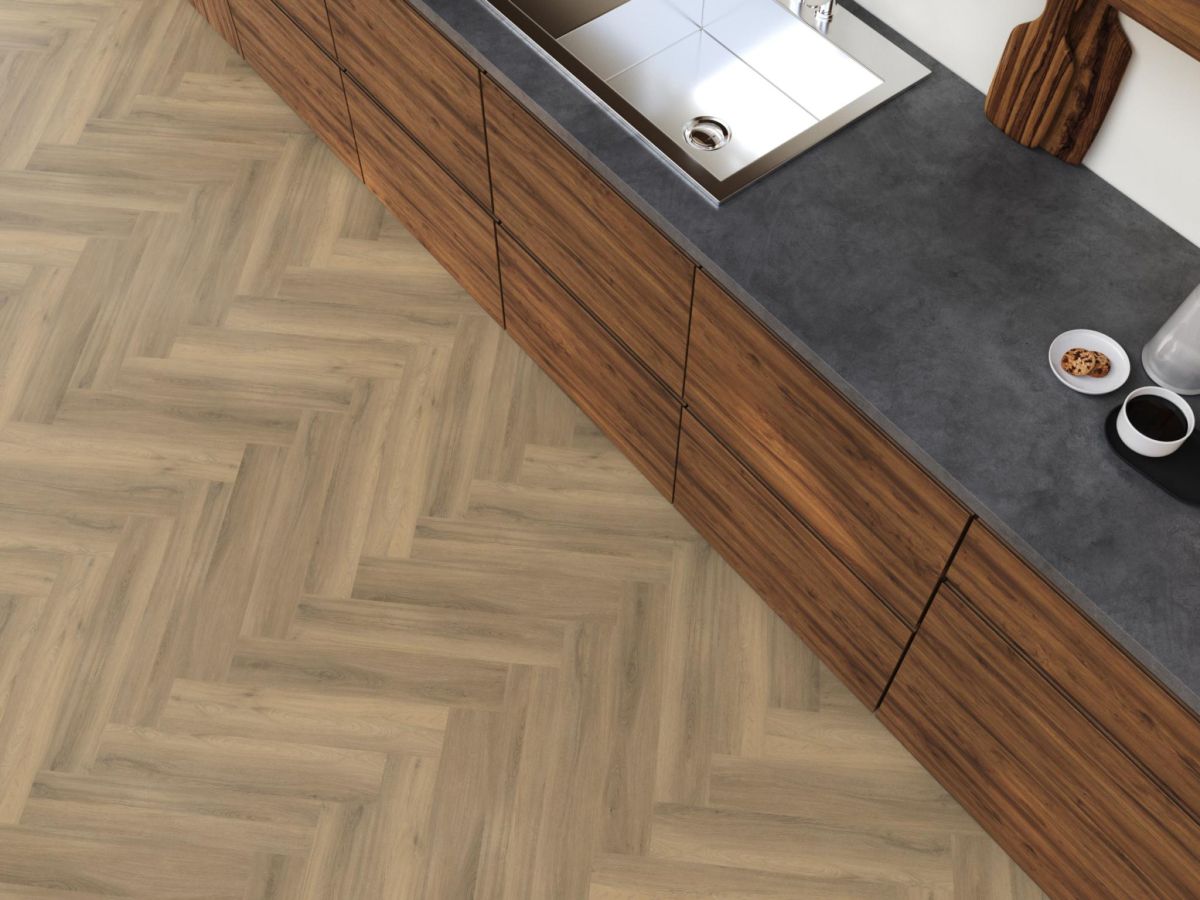 YUP Herringbone dryback natural