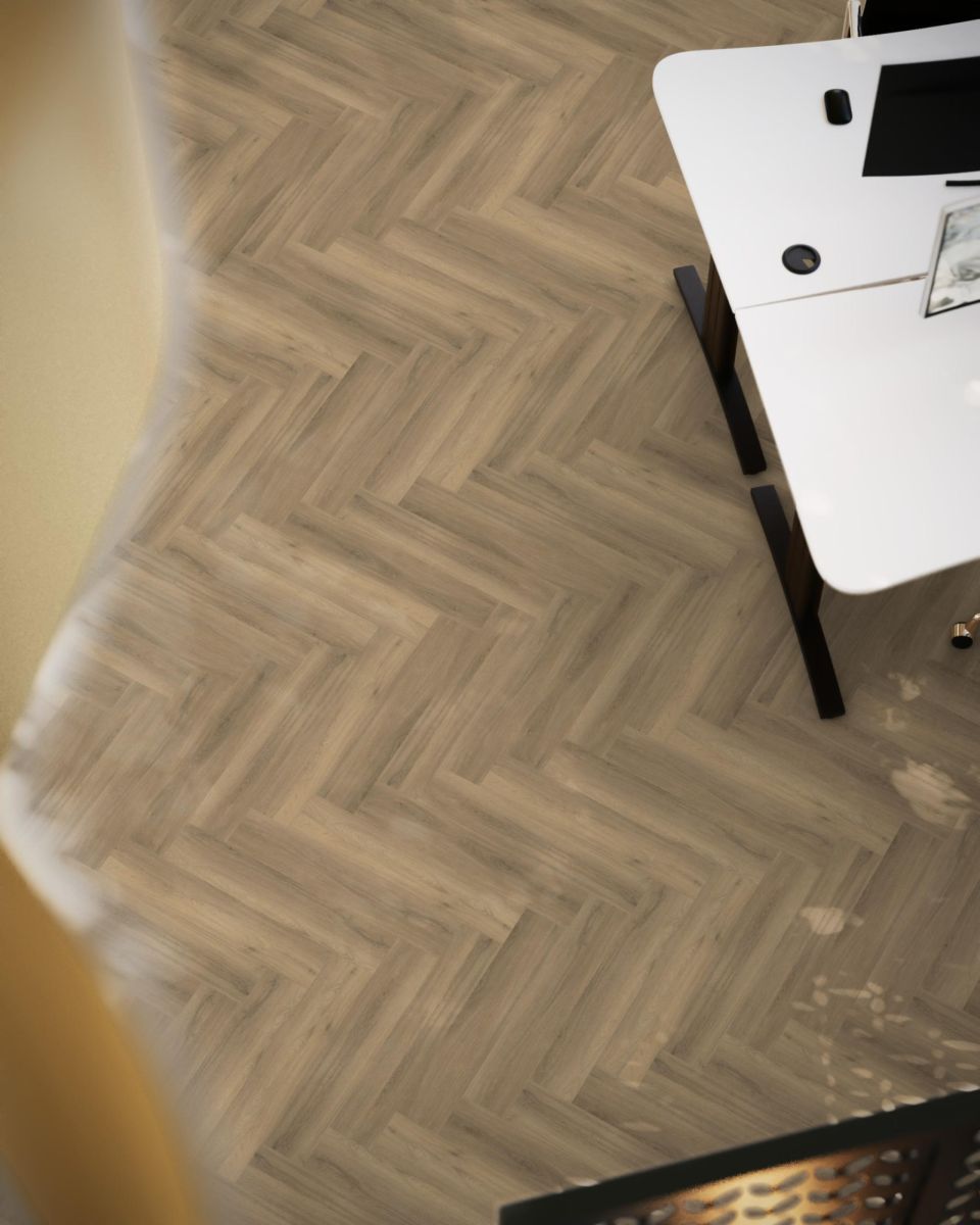 YUP Herringbone dryback natural
