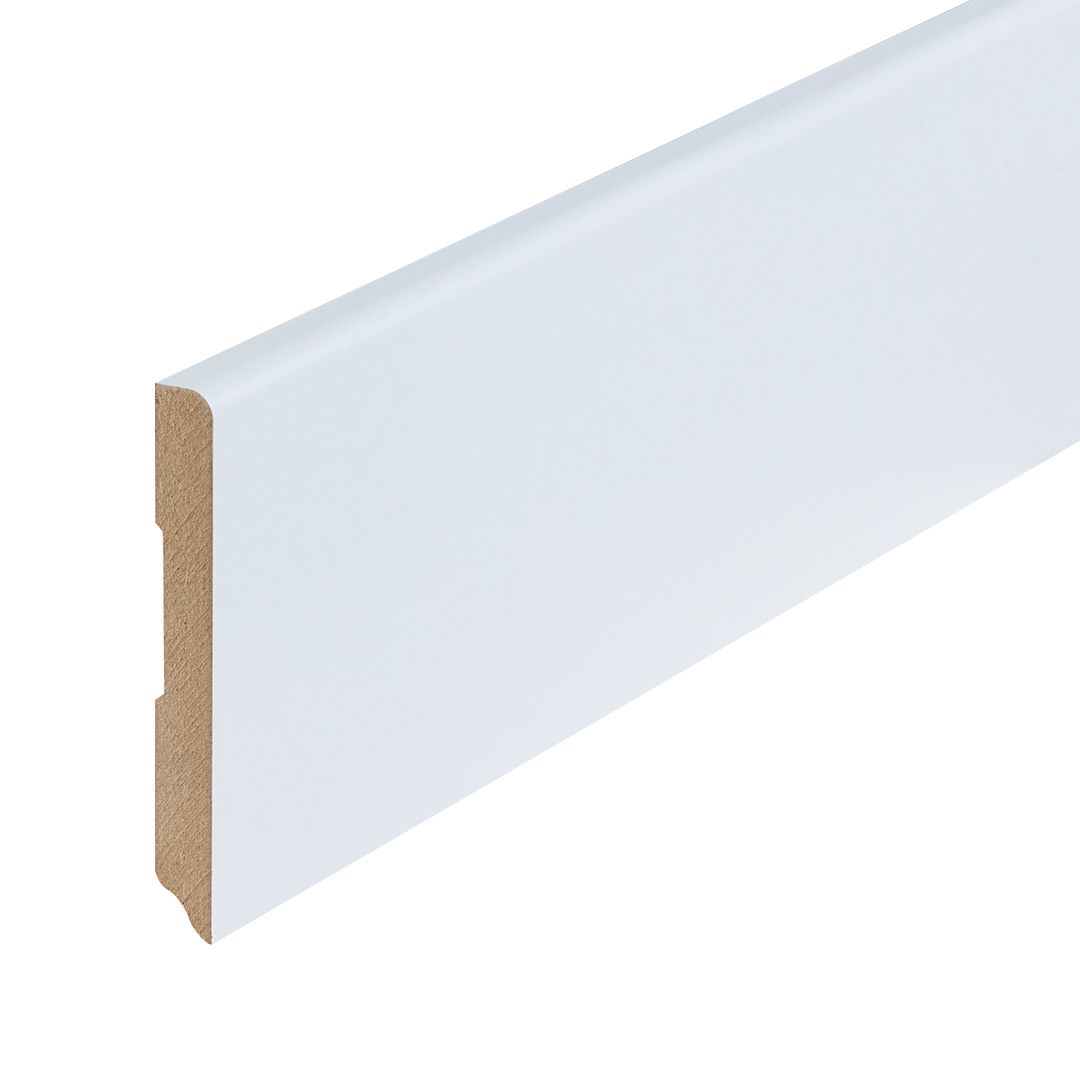Co-pro folieplint berlijn wit 120x15