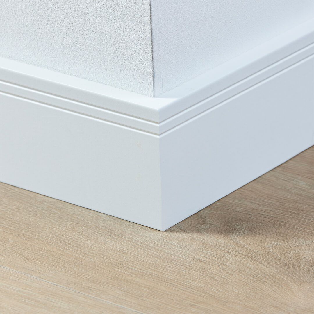 Co-pro folieplint milaan wit 90x15
