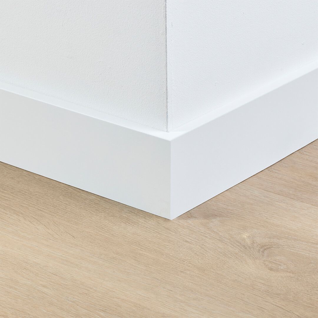 Co-pro folieplint amsterdam wit 90x15