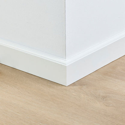 Co-pro gelakte plint praag wit 70x15