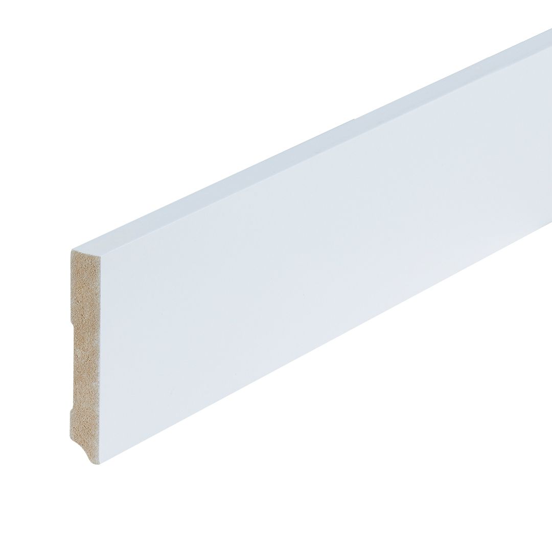 Co-pro gelakte plint amsterdam wit 90x15