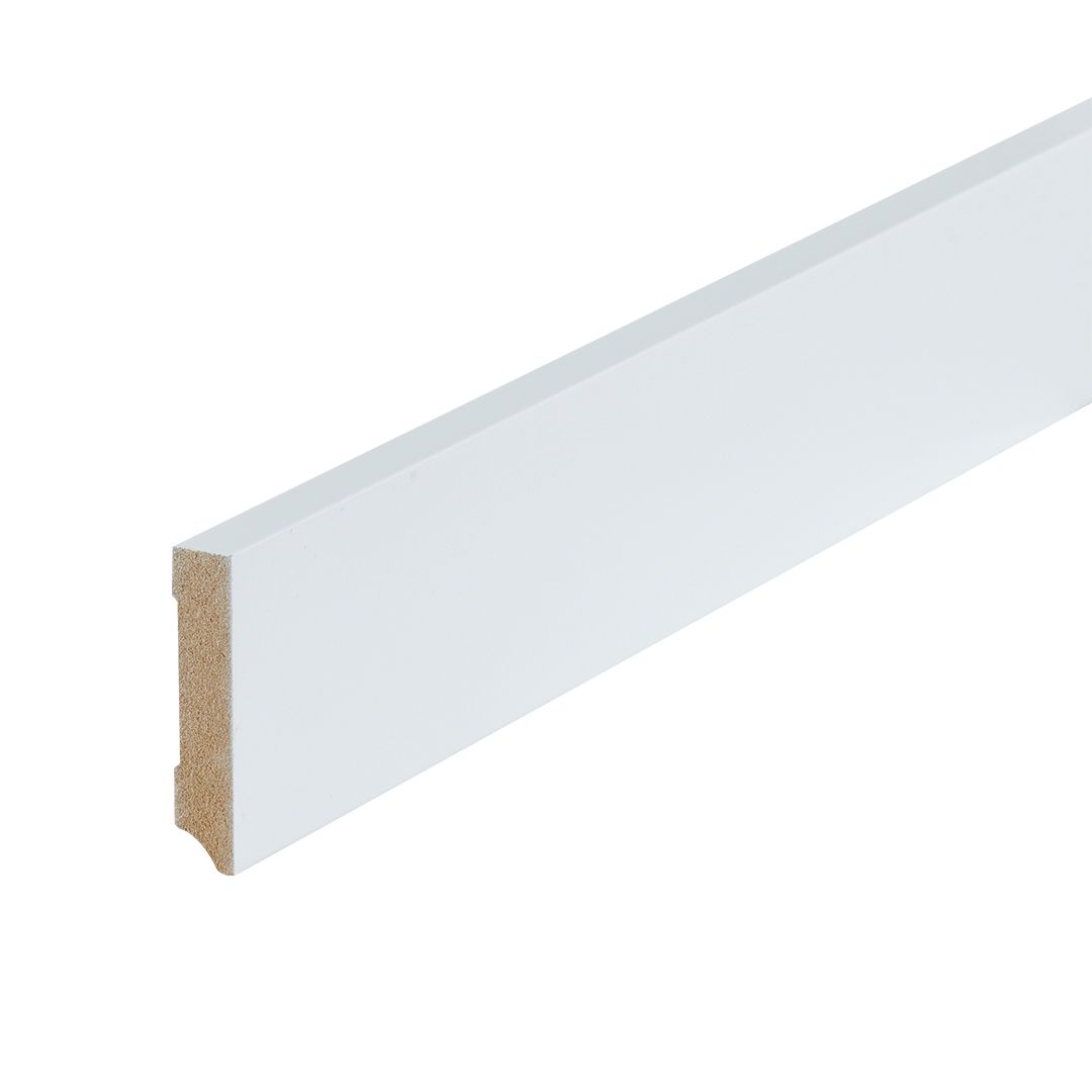 Co-pro gelakte plint amsterdam wit 70x15