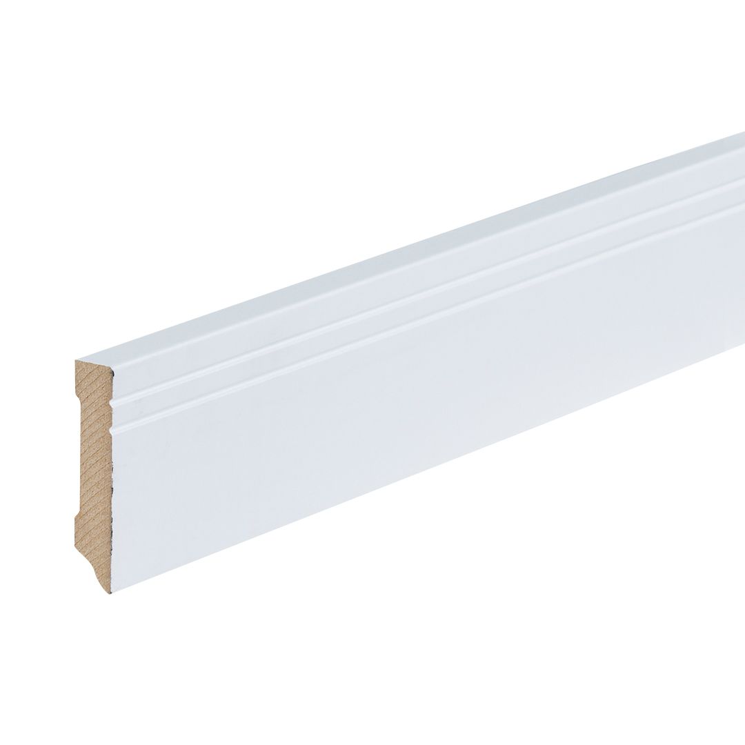 Co-pro folieplint milaan wit 70x15