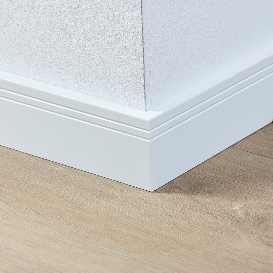 Co-pro folieplint milaan wit 70x15