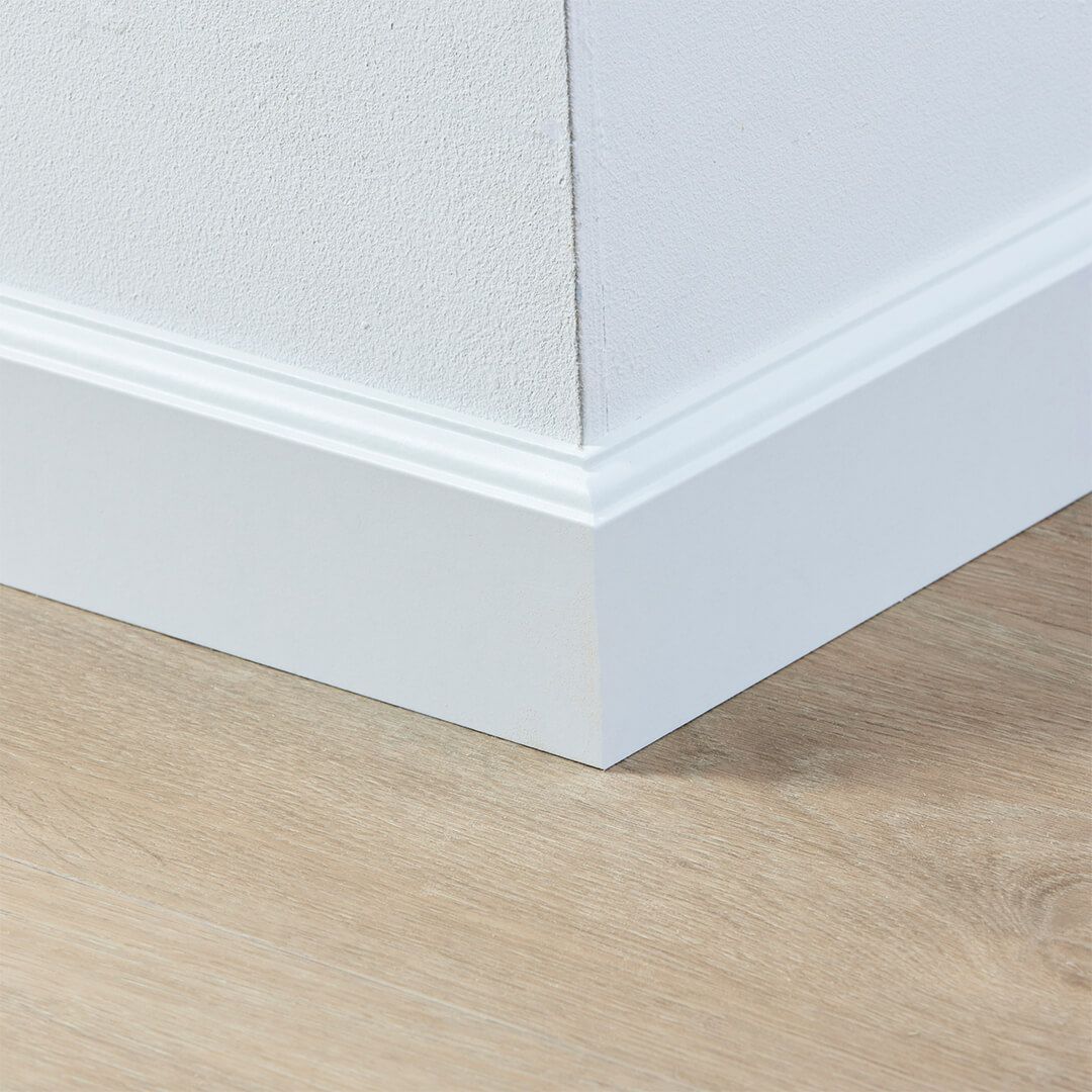 Co-pro folieplint praag wit 70x15