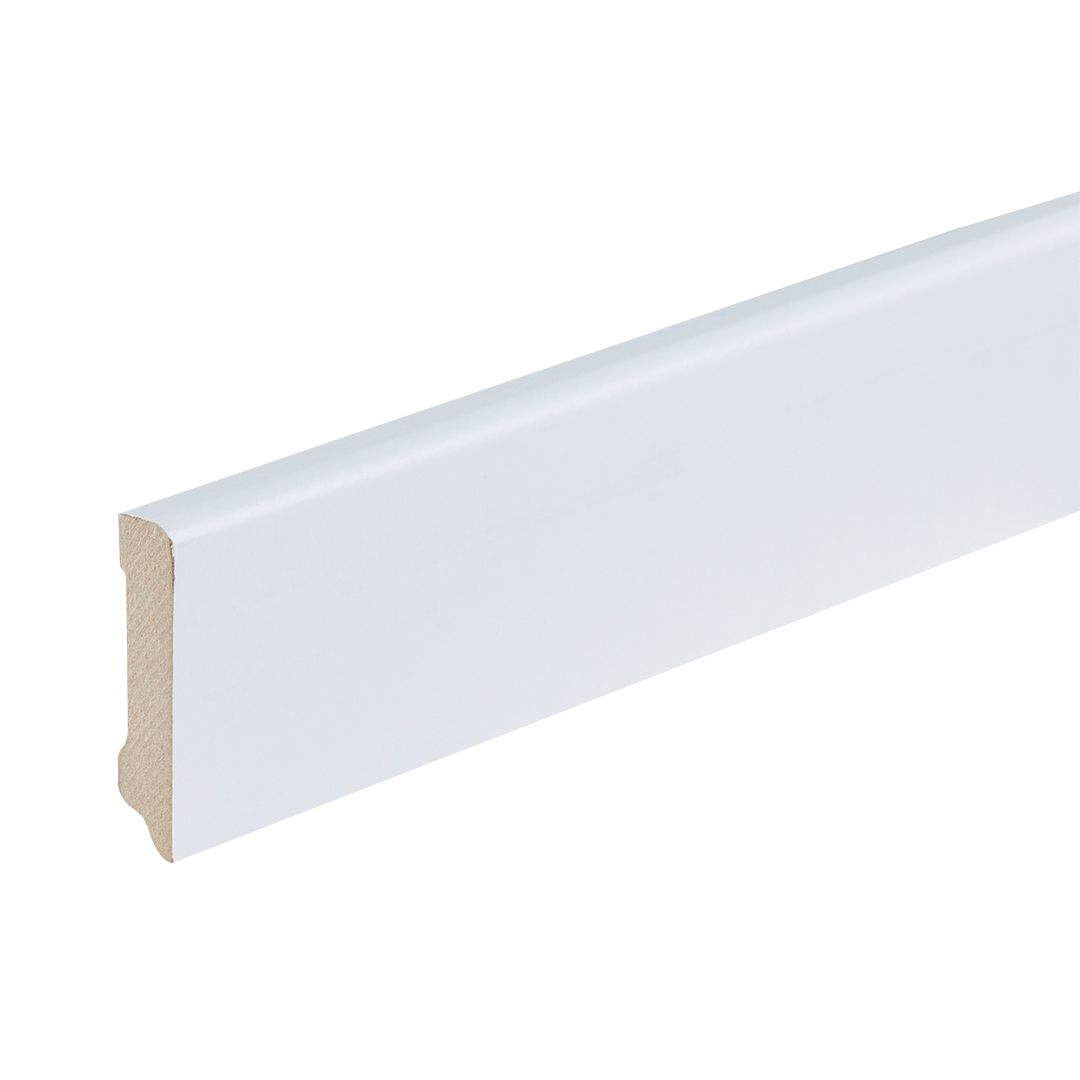 Co-pro folieplint berlijn wit 70x15