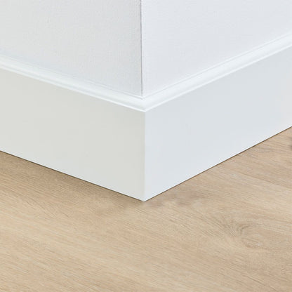 Co-pro gelakte plint praag wit 120x15