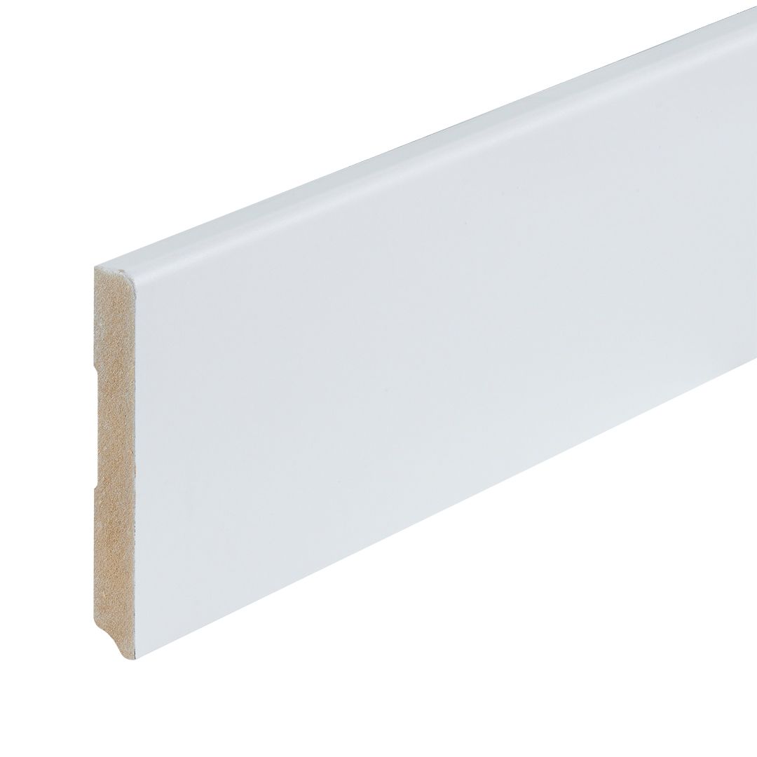 Co-pro gelakte plint berlijn wit 120x15