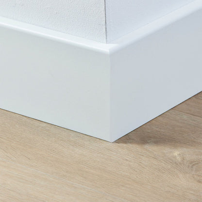 Co-pro gelakte plint berlijn wit 120x15