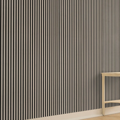 Silentlines lattenwand taupe